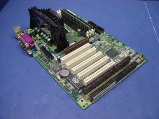 AOpen Motherboard ATX AX6BC 91.87810.451 w/ 500MHz Pentium III SL35E 