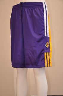 Adidas Performance Pre Game Shorts Lakers Purple Gold 12 Large