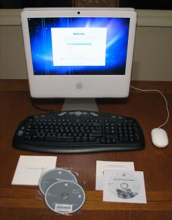 Apple iMac 17 Desktop Computer   Upgraded to 2 GB RAM