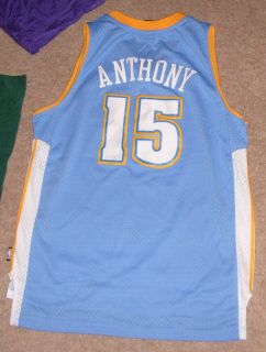 Carmelo Anthony Denver Nuggets Jersey Shirt Sewn Youth Large 14 16 
