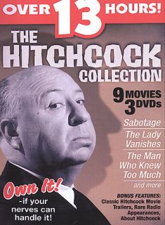 The Hitchcock Collection (DVD, 2005, 3 D