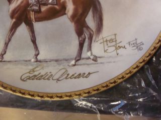   Edition Double Signed by Fred Stone Eddie Arcaro Kelso Horse