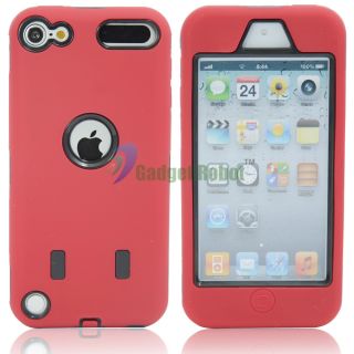   Duty Silicone Hard Case Cover For. Apple iPod Touch 5 5th + Bonus GR