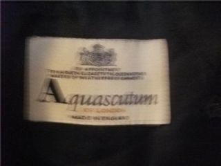 AQUASCUTUM Womans Coat Size L Fabulous Wool Cashmere