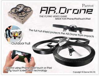NEW Parrot Ar.Drone RC Helicopters w/ Camera WiFi Control by iPhone 