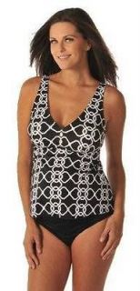 NWT Prego Maternity 2Pc Bathing Suit Swimsuit Chain Mail Size Small or 