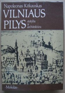 old LITHUANIAN book VILNIUS CASTLE ARCHITECTURE ARCHEOLOGY