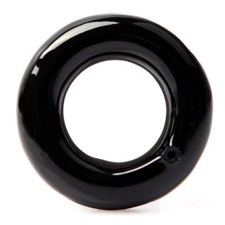 Black Round Weight Power Swing Ring for Golf Clubs Warm Up Training 
