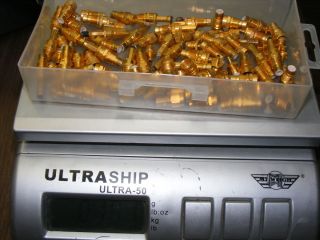 14 1oz military grade scrap kt gold connectors recovery refining pins 