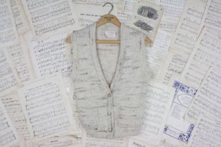 Vintage 70s Pendleton Lebowski Sweater Vest 100% Wool Mens XS/S