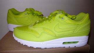 Nike Air Max 1 AM1 Ripstop Tennis Green Neon Highlights Sz 8 13 DS 