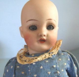 German s H 1078 Doll Antique 7” Tall Marked “ 1078 Simon Halbig 4 