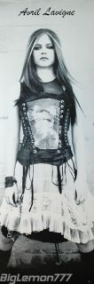 Avril Lavigne Long Poster Punk Rock Girl in Dress