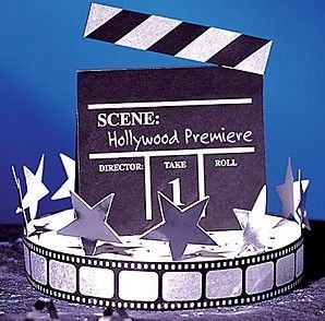 Hollywood Movie Film Star Awards Your Words Centerpiece