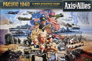 AVALON HILL GAMES AXIS ALLIES PACIFIC 1940 WORLD WAR TWO STRATEGY 