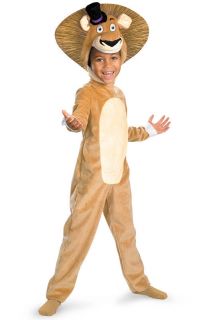 NEW Childrens Movie Costume Alex the Lion Madagascar Licensed 3T