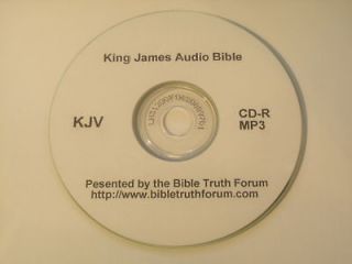 The King James Audio Version Holy Bible KJV The Old and New Testaments 