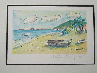Minguet, Alexandre (1937 1996) Postcard size Signed and Numbered 645 