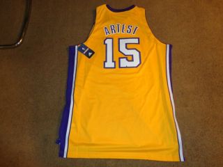 Ron Artest Lakers Stitched Brand New Jersey Adult XL