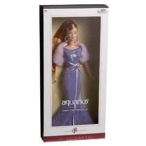 2004 Aquarius *January 20 February 18* Barbie doll New In Box