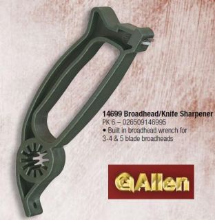 Allen Archery Broadhead Sharpener w Wrench