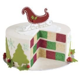    Christmas Checkered Cake Bakeware Set Check ALL Pictures for IDEAS
