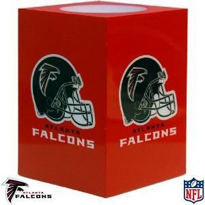 NEW Atlanta Falcons Square Flameless Candle NFL Officially Licensed 