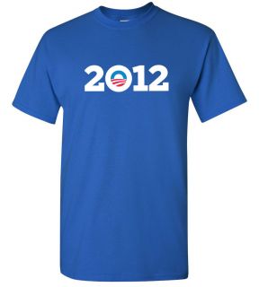 Barack Obama 2012 re Election T Shirt Tshirt Democratic Tee 11 Colors 