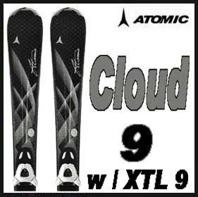 11 12 Atomic Cloud 9 Womens Skis 158cm w XTL 9 New