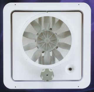 New Vortex High Velocity RV Roof Vent Fan Upgrade Kit  