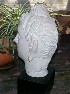 Vintage AUSTIN SCULPTURE Bust ~BUDDHA~ Gandhara Reproduction