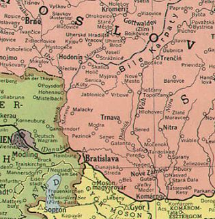 Czechoslovakia After WW2 Authentic Vintage Map 12x16 Genuine 63 Years 