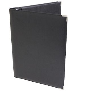 Avenues Executive Pad Folio Bi Folio Business Organizer Black MSRP $30 