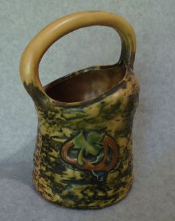 1916 Roseville Imperial I 1 8 inch Basket Pottery