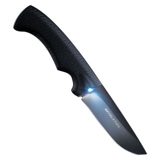 Real Avid Revelation Fixed Blade Lighted Knife w Sheath Avrss 1B 