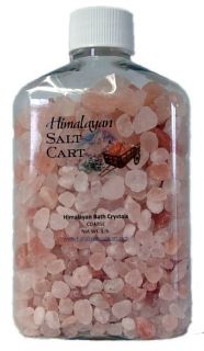 himalayan bath and spa salts rose scented