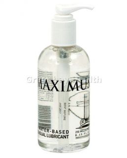 Liquid Silk Maximus Water Based Personal Lubricant Massage Lube Body 