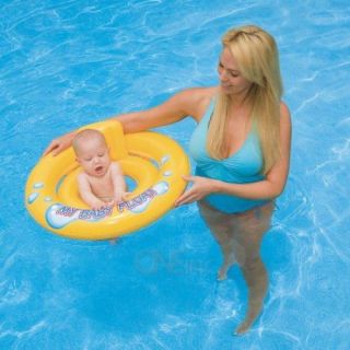 Intex New Intex Baby Childs Pool Float Seat w Rider Canopy Up to Ages 
