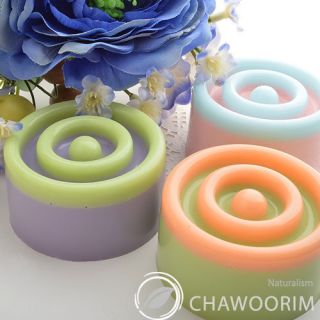    Molds 3D Circle 1pcs with 8cav Cake Molds Baking Soap Candle Molds
