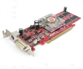 ATI Radeon X550 256MB Cgax X56TVD Low Profile PCI E x16 Graphics Card 