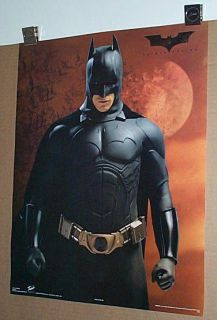 Christian Bale Batman DK Dark Knight Detective Comics DC Movie Promo 