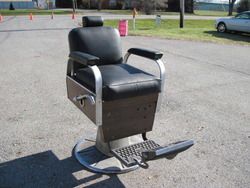 Vintage Koken Comet Barber Tattoo Hydraulic Chair
