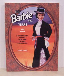 1999 Barbie Doll Years 3rd Edition Listings Value Guide 1957 1997 