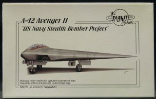   72 Planet Models McDonnell Douglas A 12 Avenger II Fighter Mint