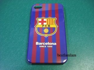 Barcelona Football Club Stripe Hard Case Back Cover for iPhone 4 
