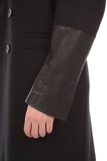 Neil Barrett New Man Jacket Coat Slim Fit SZ48 BCA04C C3104 Black Made 
