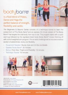   The Booty Barre Beginners and Beyond DVD New Ballet Barre Style