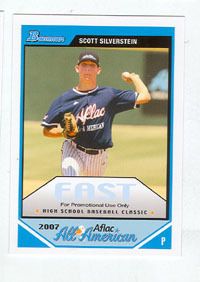 2007 Topps Aflac Promo Scott Silverstein All American