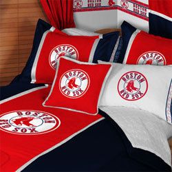 MLB Boston Red Sox Baseball Twin Bedding Comforter Set