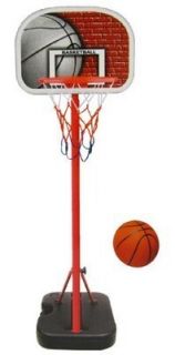   Adjustable Basketball Hoop Stand System For Kids to teach Hoop Skills